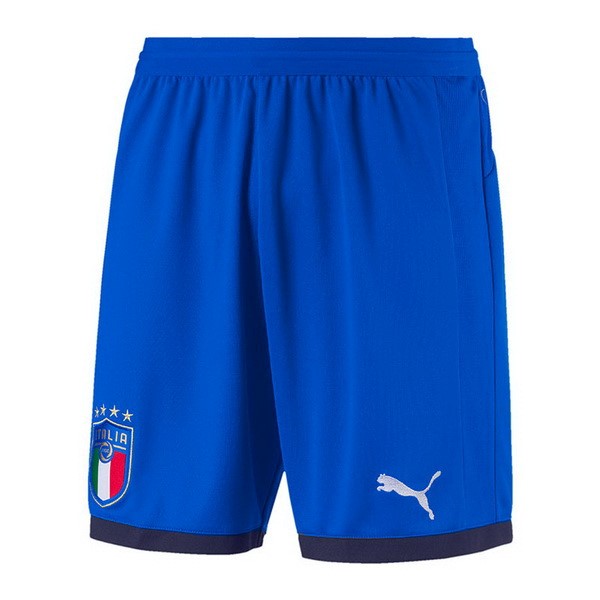 Pantalones Italia 1ª 2018 Azul